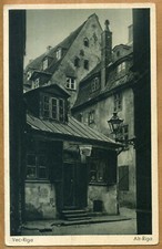 Latvia 1930's Riga. Vecriga Postcard picture
