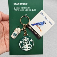 Starbucks Keychain Bag Charm Siren Logo Coffee Cup Enamel Europe Release 2026 picture