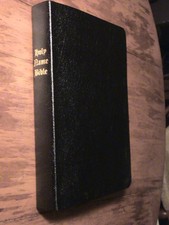 HOLY NAME BIBLE YAHWEH-ELOHIM-YAHSHUA NEW BLACK BONDED LEATHER (2024) picture