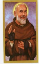 Prayer to Saint Pio for the Sick U - Pack of 25 Laminated Holy Cards picture