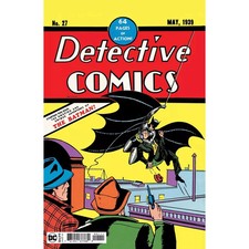 Detective Comics: #27 [Bob Kane Facsimile Edition] 2022 picture