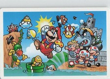 Vintage Super Mario Bros Playing Card 2 of Diamonds Japanese Menko picture