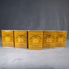 Lot of 5 Vintage 1948 Philip Morris Special Blend Cigarette Pocket Tins picture