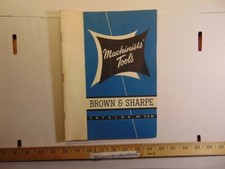 Vintage 1952 Brown & Sharpe Machinists Tools Catalog No.35M Providence RI picture