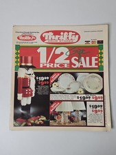 1989 Thrifty Drug Stores Christmas Catalog Sony Casio Gift Sale 16 Pages picture