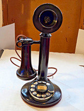 Western Electric 51AL Black Candlestick Telephone With 2AB Dial picture