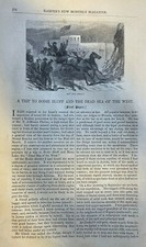 1865 Bodie Bluff Mono Lake Fogus's Mill Antelope Mills Real Del Monte picture
