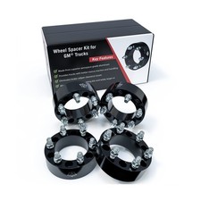6x5.5 Wheel Spacers 2 Inch, Set of 4-6 Lug 50mm Wheel Centric Adapter - Fits ... picture