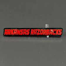 1PC ARKANSAS RAZORBACKS 3D Acrylic Badge - Car Truck Emblem Fender Sticker picture