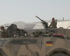 GERMAN FENNEK VEHICLE AFGHANISTAN FEYZABAD OPERATIONAL 2010 8X10 PHOTO picture
