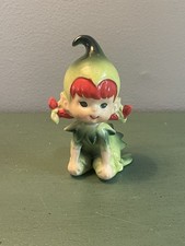 Vintage Lefton Elf Red Headed Christmas picture