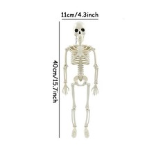 1Pc Halloween Humanoid Skeleton Haunted House Home Party Decorative Prop picture