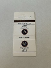 University Centre Hotel Gainesville Florida Matchbook Cover W2 picture