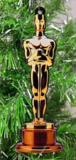 The Oscar Goes To...Movie Cinema Award Golden Statue  Christmas Ornament picture