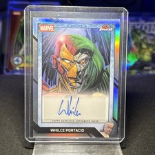 2026 Topps Finest Marvel Whilce Portacio Auto Iron Man #13 Refractor picture