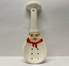 Chef Ceramic Spoon Rest picture