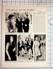 1939-40 Cobina Wright Jr. Magazine Page NY World's Fair “Most” Girl Ephemera picture