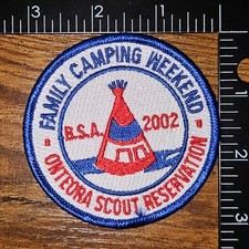 Onteora Scout Reservation Family Camping Weekend 2002 Boy Scout Camp Patch picture