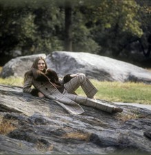 Singer Judy Collins in New York's Central Park 1968 OLD PHOTO picture