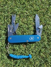 Victorinox 84mm Custom Mod Cadet X LE 2020 Blue Alox W Scissors picture
