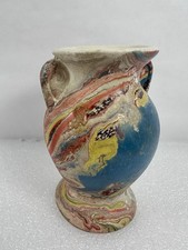 Vintage Vase Nemadji Indian Pottery Native Clay 3.5