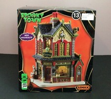 Lemax Spooky Town TERROR TAVERN Halloween Village Lighted Building 2024 NEW picture