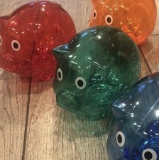 SQUID GAME PLASTIC PIGGY BANK 5”X 4”x4