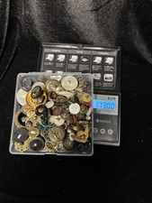 Assorted Lot of Buttons, Pins, Cufflinks - Victorian, MCM, Modern, Vintage Mix picture