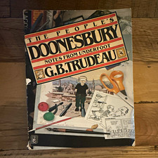 Doonesbury The People’s Doonesbury: Notes from Underfoot G.B. Trudeau PB 1981  picture