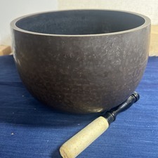Japanese Temple Orin Bells Singing Bowls Antique 8.5 In Diameter 元祖　天龍　手打 Rare picture