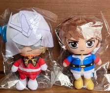 Gundam Char & Amuro Ray Plush doll Mascot set of 2 Mobile Suit Gundam picture