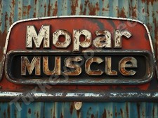 Mopar Muscle Metal Sign 3 Sizes to Choose From e88 picture