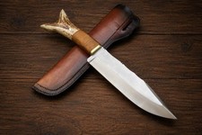 Legends of the Fall Replica Knife/Handmade Stainless Steel Blade, Antler Handle picture