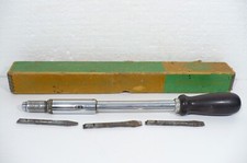 1-Vintage Greenlee Spiral Ratchet Screwdriver No. 449 Made in Rockford IL USA picture