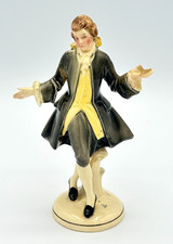 Vintage Hertwig Katzhütte Germany Figurine “Der Kavalier” – Chipped Finger picture