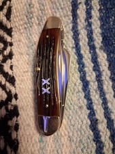 CASE XX TONY BOSE  1 OF 500 Dark Amber Winterbottom XX Inlay Sowbelly TB6339 SS  picture