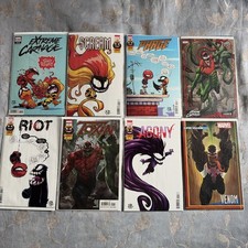 Lot 8 Skottie Young Covers Spider-Man Extreme Carnage Venom Toxin Riot Phage picture