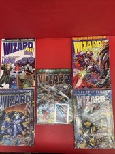Wizard Magazine Lot of 5 #29 X-Men Turns 30 100 Collectible Comics w/ Cards :13 picture