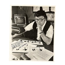 Art Sansom (d. 1991) Signed Autograph 8x10 Photo “Born Loser” Comic Strip Artist picture