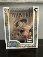 Funko Pop Monkey D Luffy #1459 Wanted Poster OFFICIAL NYCC 2023 STICKER picture