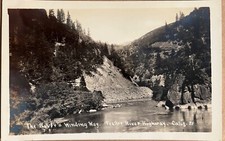 RPPC Feather River Highway California Real Photo Postcard 1940s picture