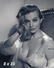 Vintage ANITA EKBERG 💜 8x10 Publicity Photo - 1950s Glamour Actress - StarPortr picture