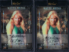 Charlene TILTON 2026 Wild Card Matte AMERICA AUTO TRUE #'d 1/1 DALLAS LOT 2x picture
