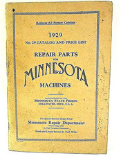 1929 Farm implement Catalog Minnesota Machines Mn State Prison  Agriculture picture