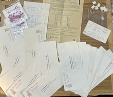 Vintage 1984 Lute String Archive: RE Brune Luthier, Alan Rosenkoetter Ephemera picture