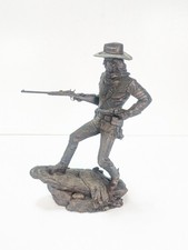 Jim Ponter The Cavalryman Western Heritage Museum 1984 Cold Cast Bronze Statue picture
