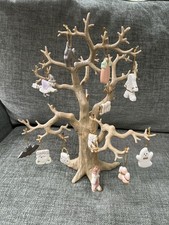 Lenox Halloween Trick or Treat Tree  With 12 Mini Ornaments Original Box W/ COA picture