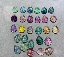 50pcs Wholesale Natural Quartz Crystal Carved Mini Fluorite Skull Reiki Healing picture