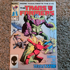 Marvel The Transformers #10 (1985) 