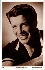 Robert Horton Metro Goldwyn Mayer Picturegoer Postcard S. 58 Vintage 1950s picture